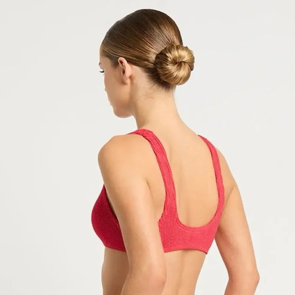 bond-eye clasp scout crop nectarine top NWT OS
